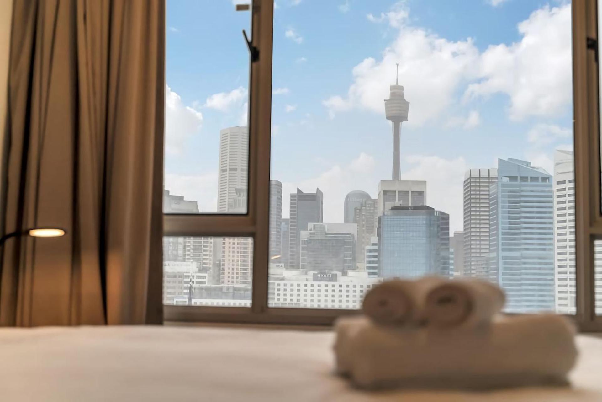 Dream Harbour View Parking Gym Pool Appartement Sydney Buitenkant foto
