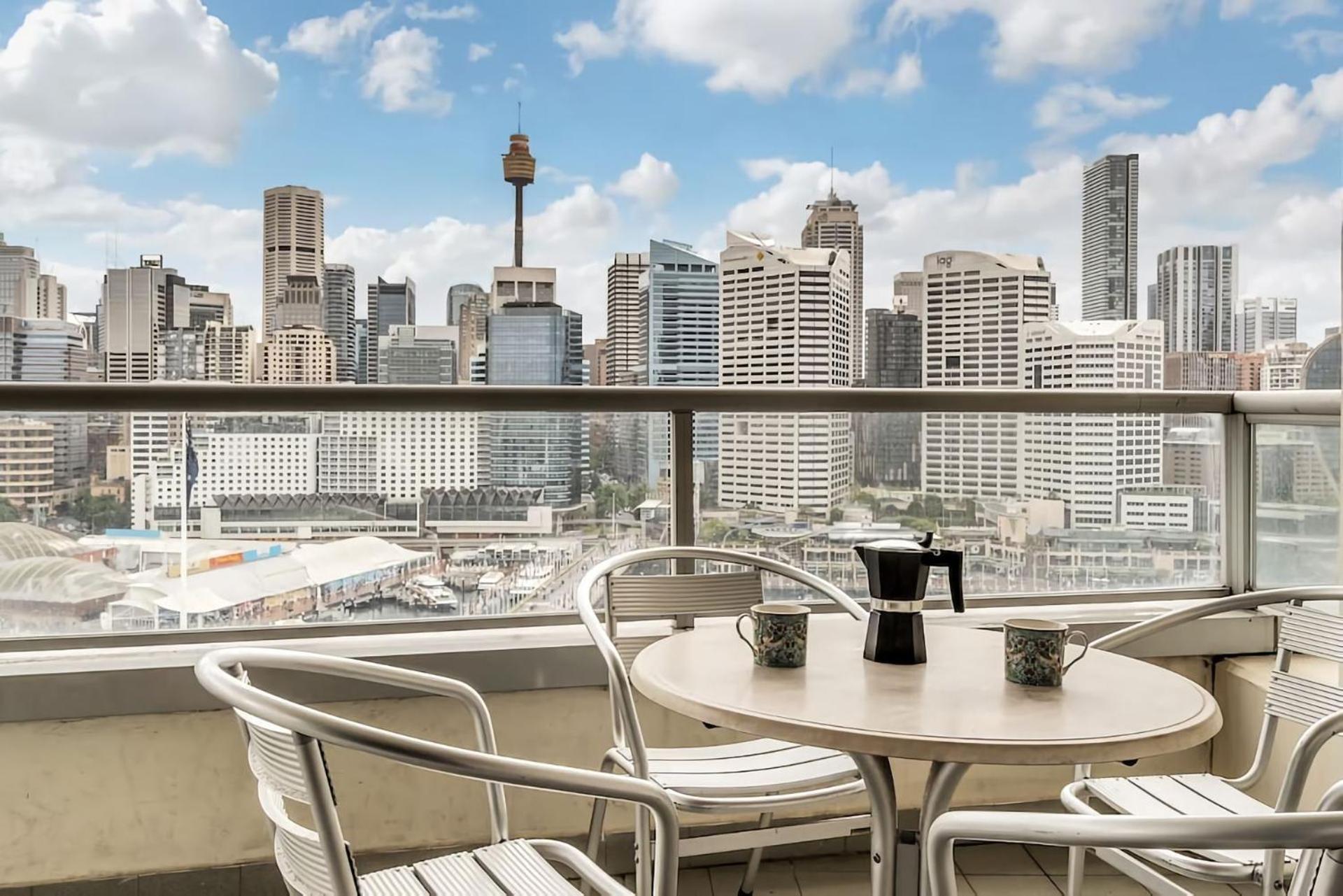 Dream Harbour View Parking Gym Pool Appartement Sydney Buitenkant foto